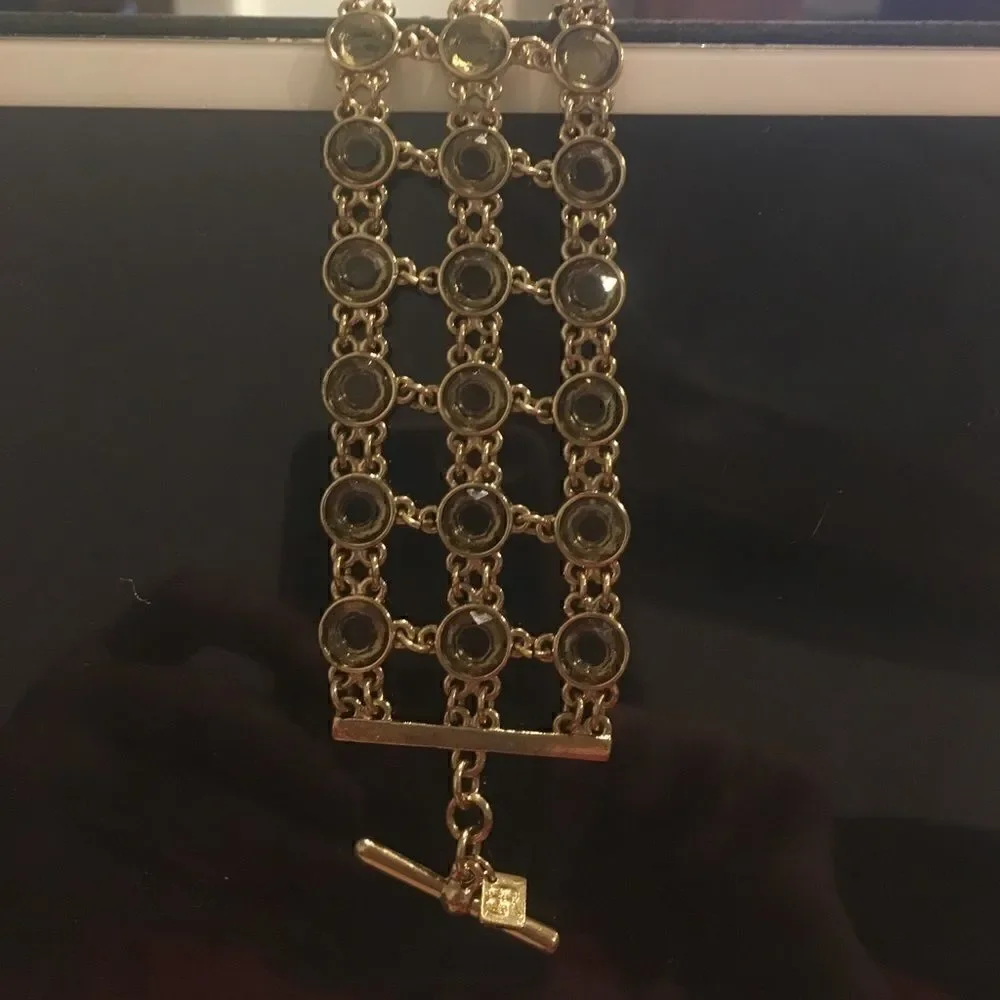 Banana Republic 3-Strand Gem Bracelet